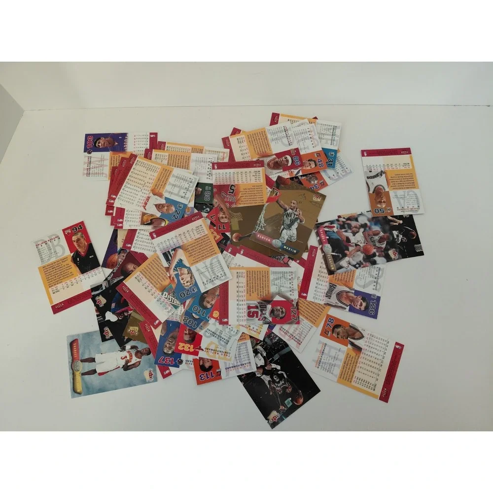 LOT of 50 VTG Trading Cards NBA 01-02 Fleer Ultra Skybox No Duplicates‎